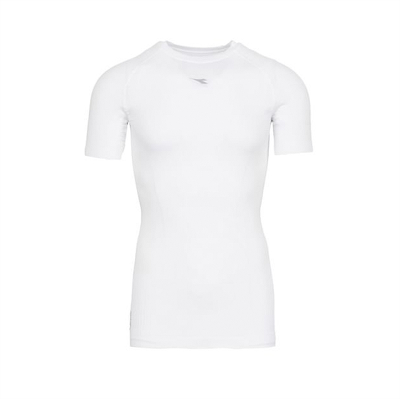 Diadora Sømløs T-shirt - Hvid