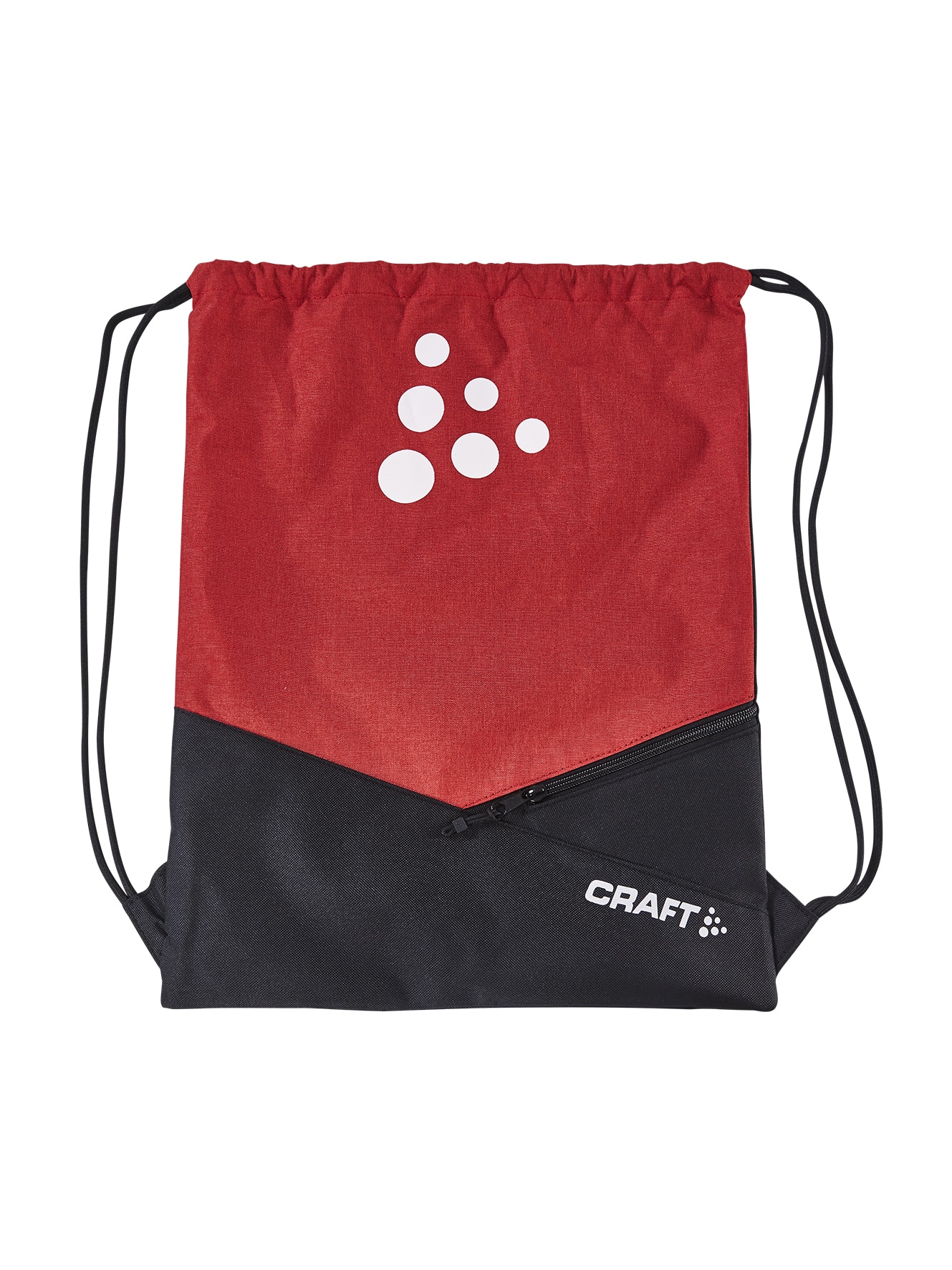 Craft - Squad Sportstaske - Sort/Rød, One Size