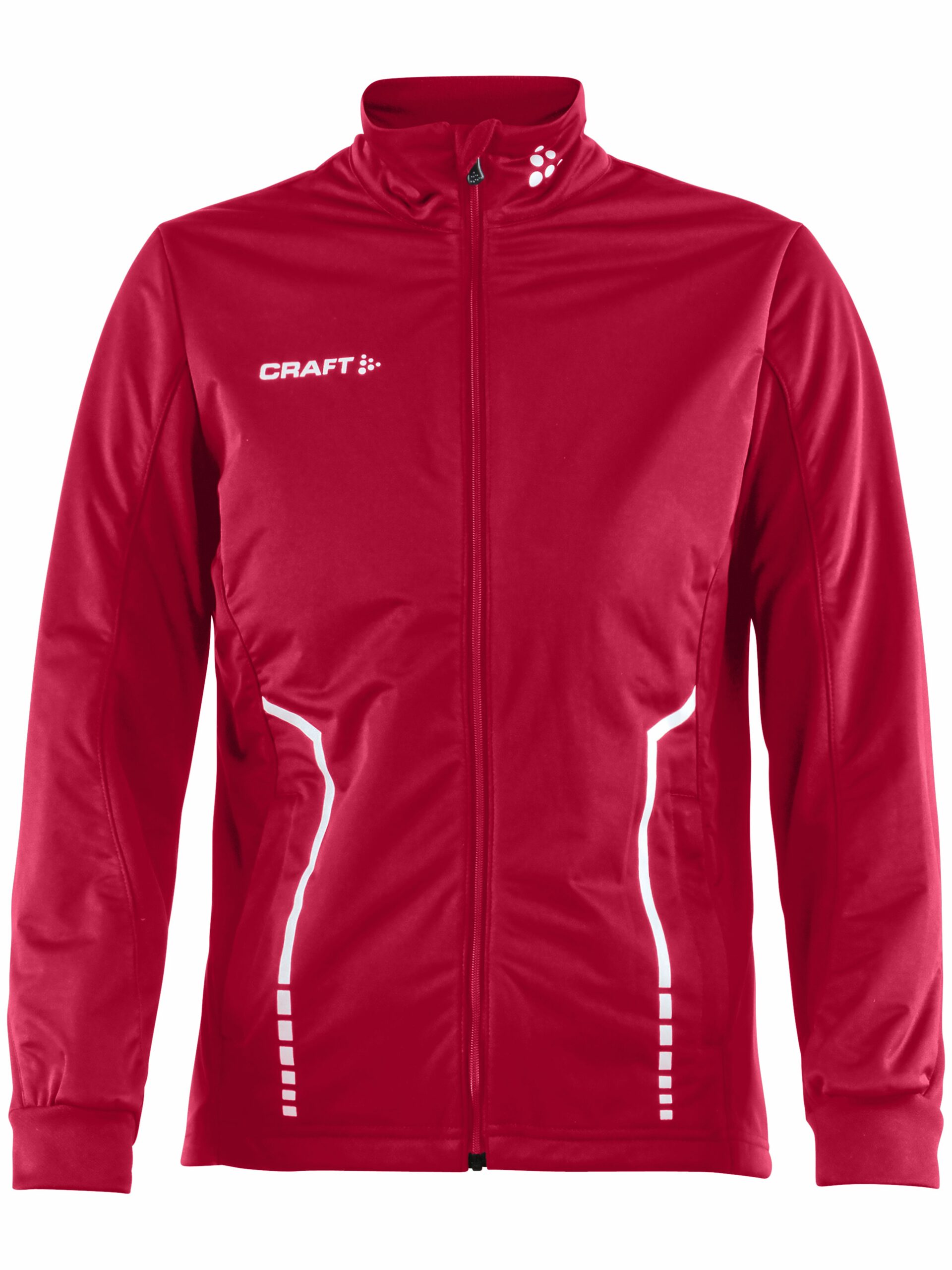 Craft - Warm Club Jacket Jr - Bright Red 110116