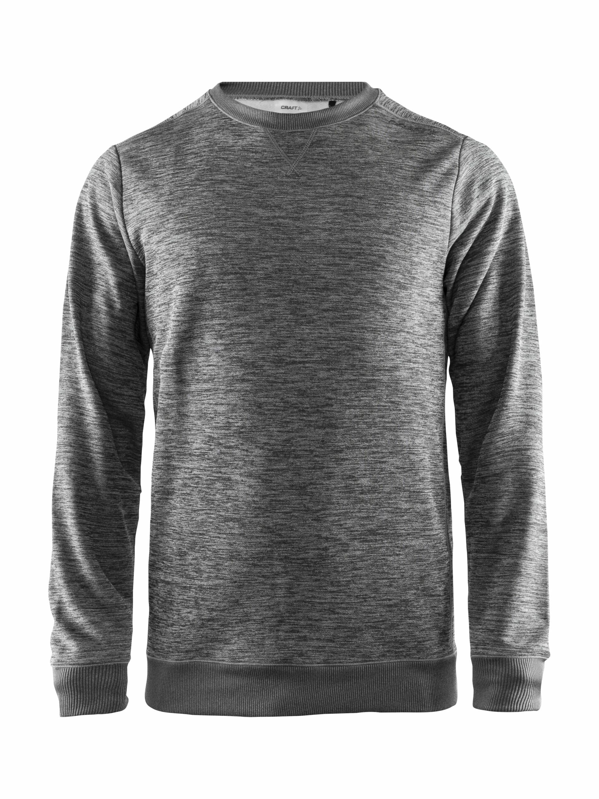 Craft - Leisure Crewneck Maend - Dk Grey Melange M