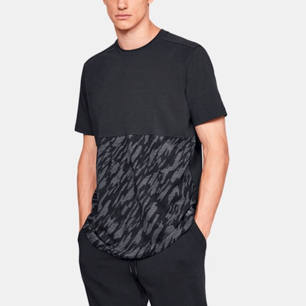 Under Armour Herre Sportstyle Camo T-shirt Sort