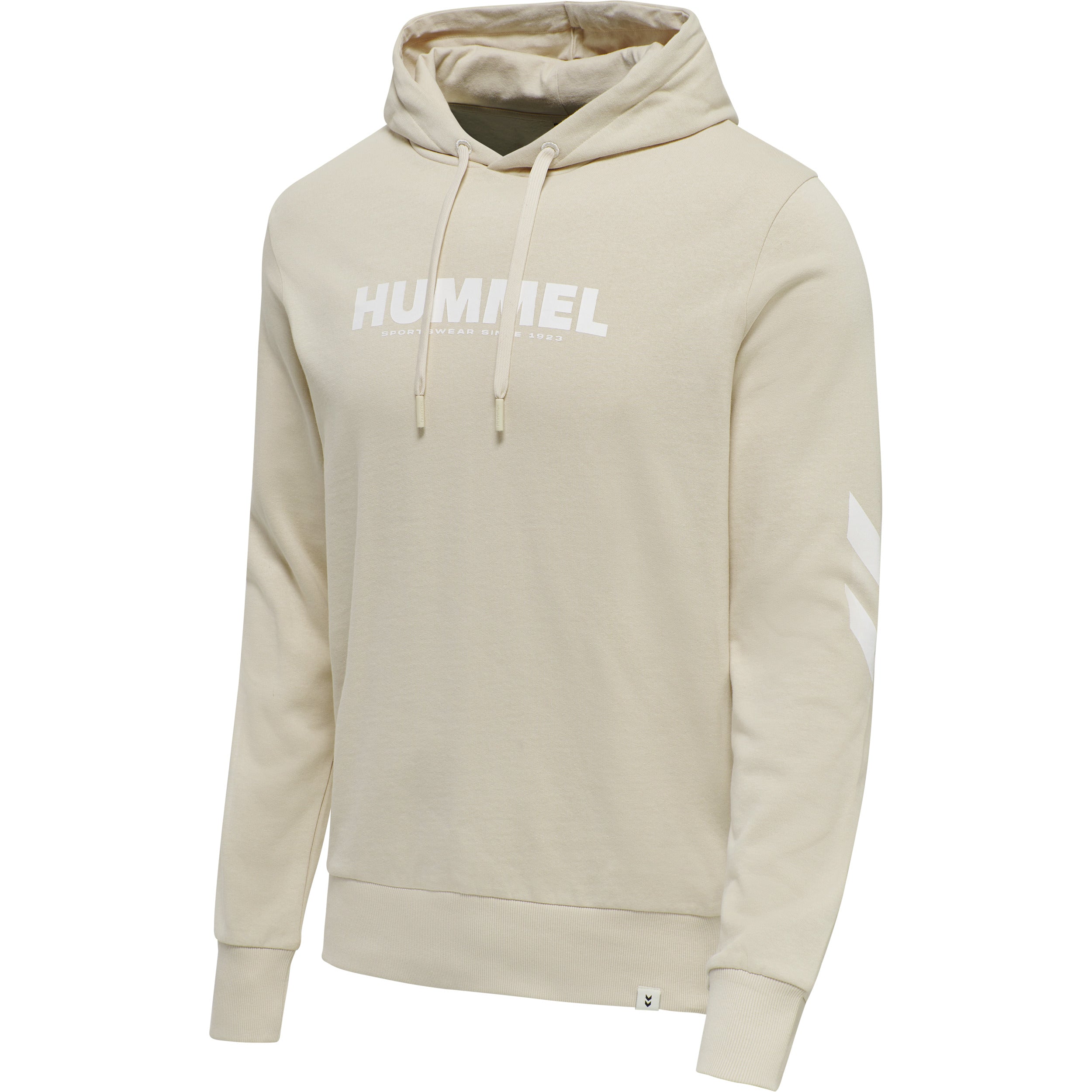 Hummel Legacy Logo Hoodie - Pumice Stone