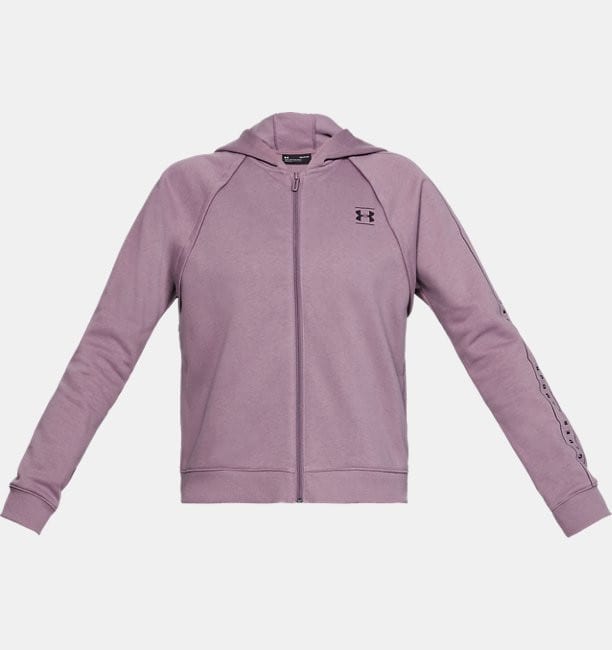 Under Armour Rival Fleece Hættetrøje til Kvinder - Lilla XS