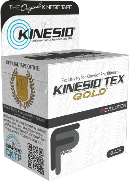 Kinesio Tex Gold Fp Sort 5cm x 5m Tape