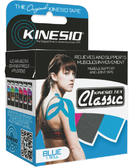 Kinesio Tape Classic Blå 5cm x 4m