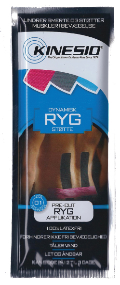 Kinesio Tape Precut til Ryggen