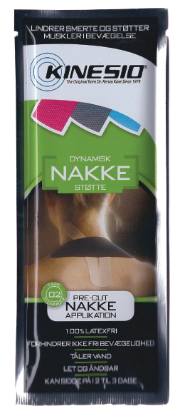 Kinesio Tape Precut til Nakke