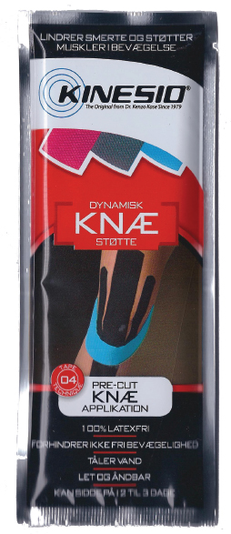 Kinesio Tape Precut til Knæ