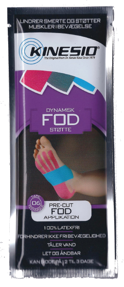 Kinesio Tape Precut til Fod