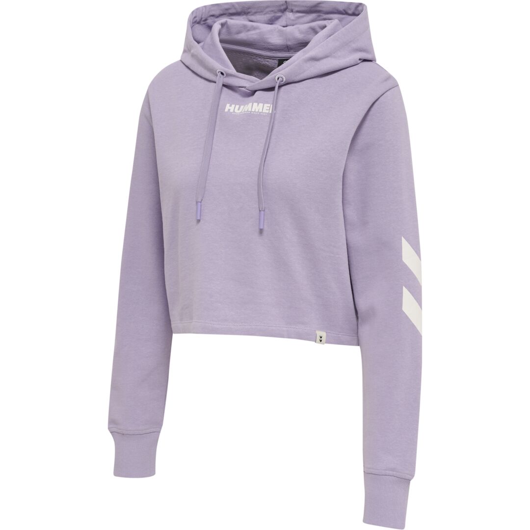 Hummel Legacy Cropped Hoodie - Pastel Lilla