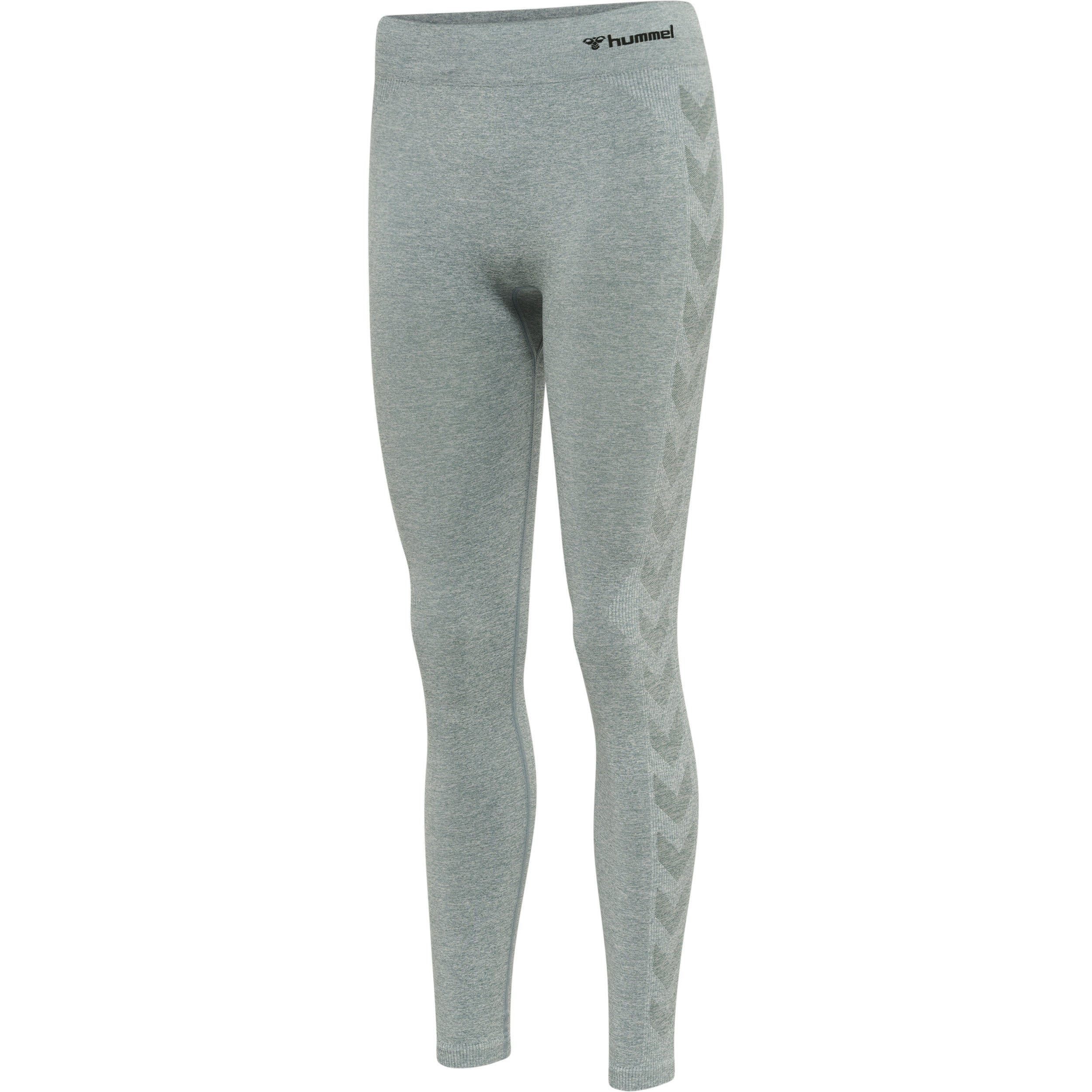 Hummel Ci Seamless Mid Waist Leggings - Nordatlantic Melange