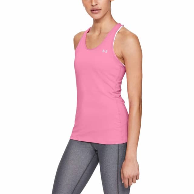 Under Armour Racer Tanktop til kvinder - Lipstick Pink XS