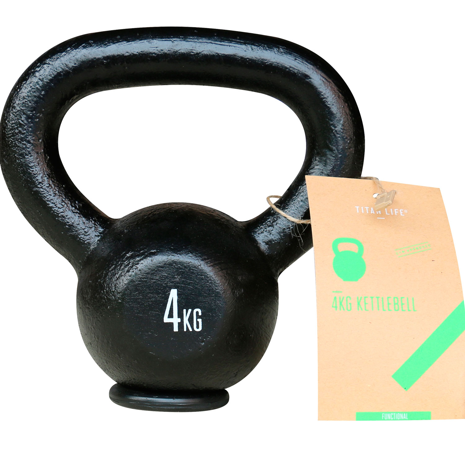 Titan Life 4 kg Kettlebell til træning