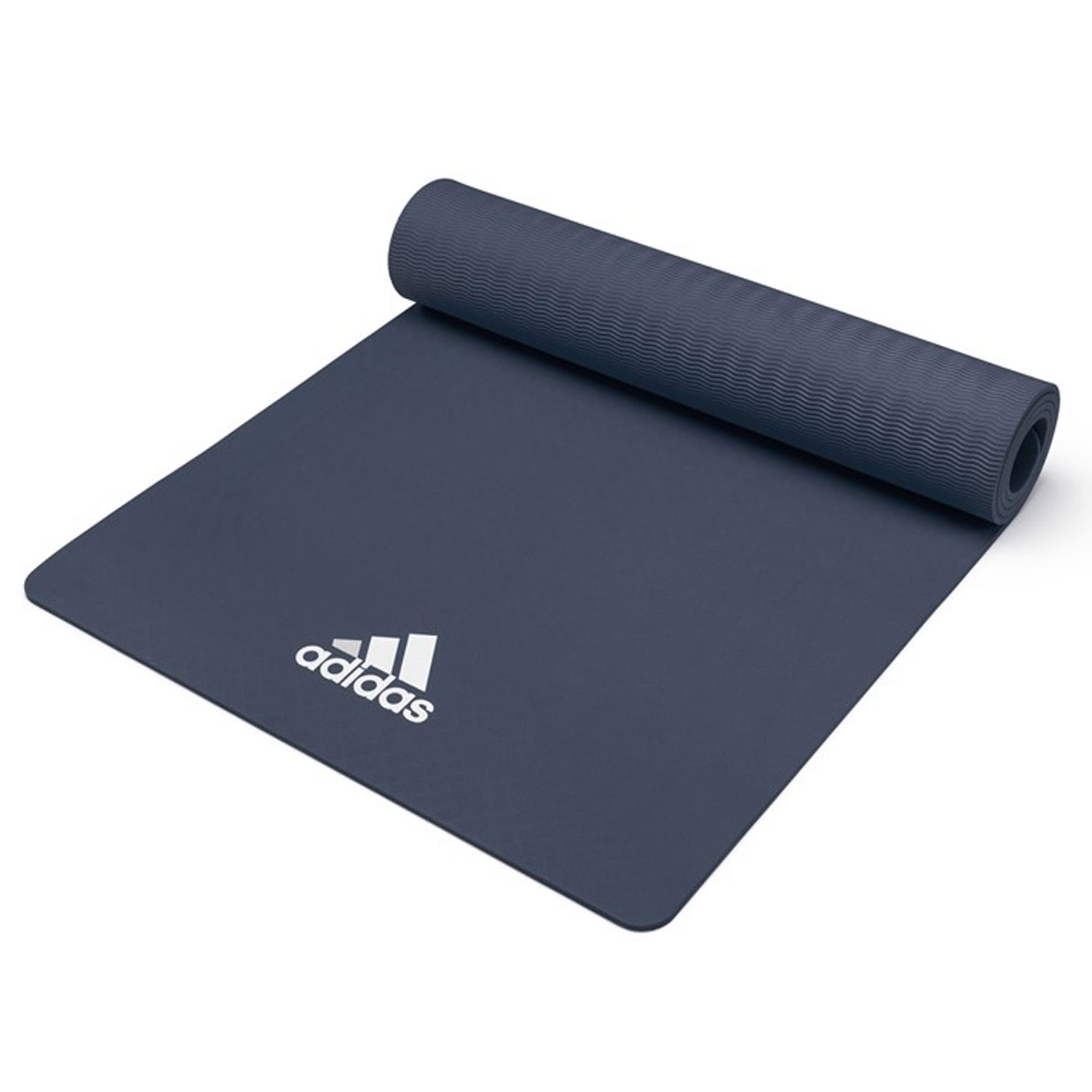 Adidas Trace Blue 8 mm Yoga måtte