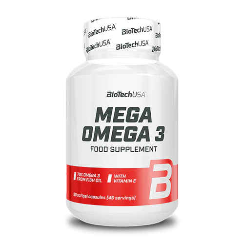 Biotech USA Mega Omega 3 - 90 Tabletter