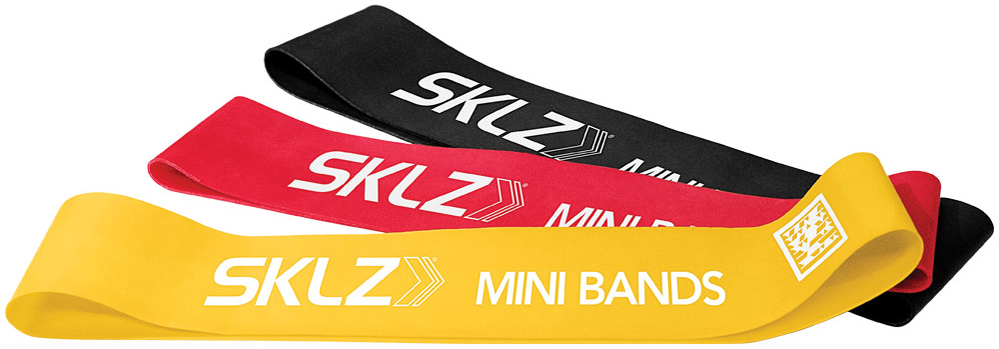 Sklz Mini Bands Træningselastikker - 3 Stk.