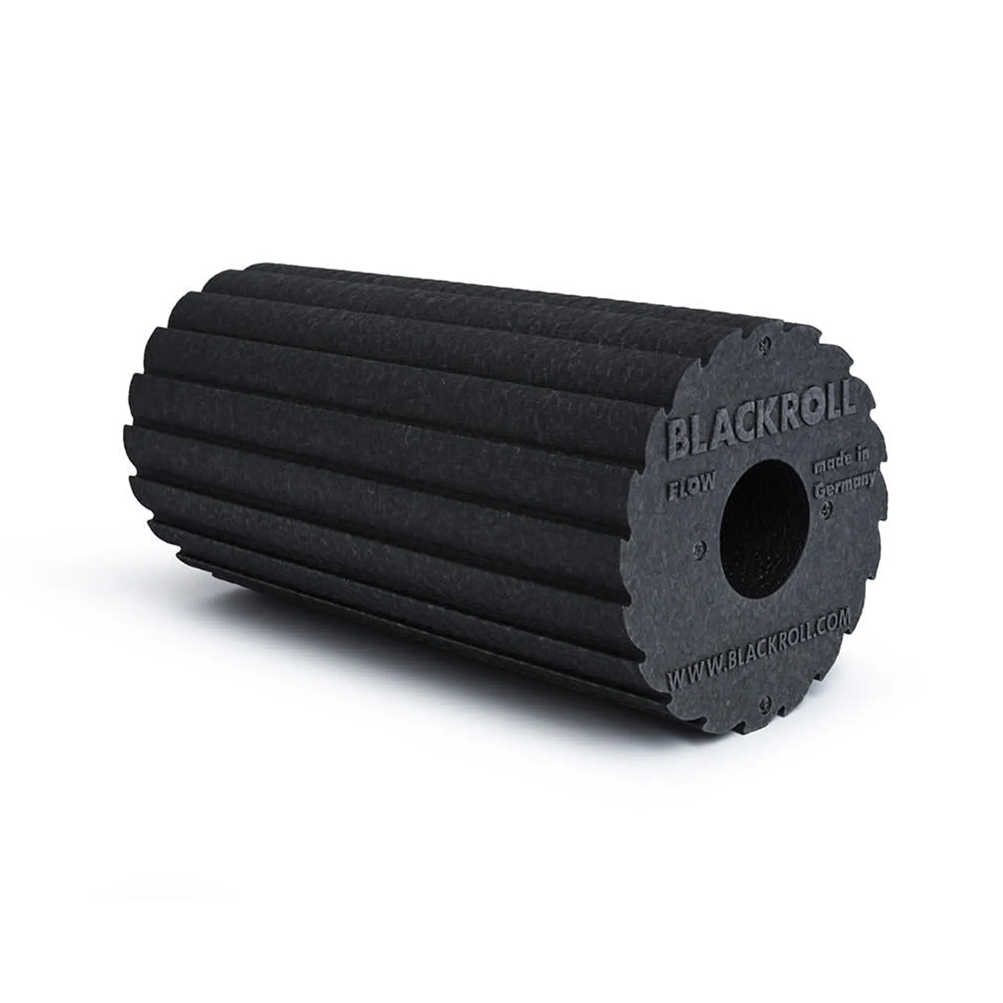 Blackroll Flow Standard Skumrulle Sort - 30 X 15 Cm