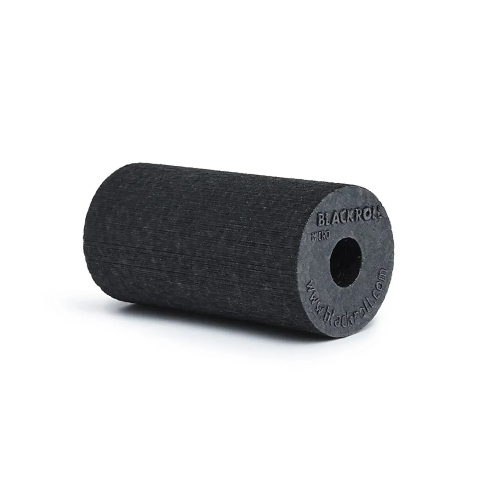 Blackroll Mikro Skumrulle Sort - 6x3 Cm