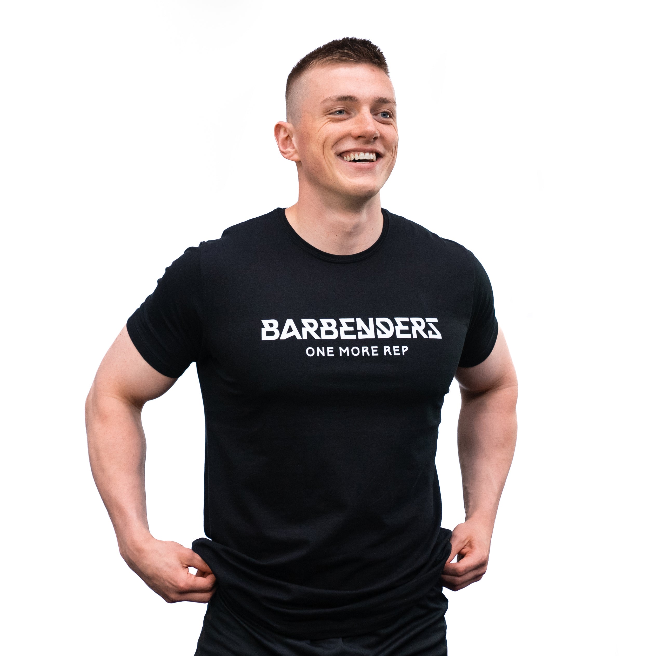 Barbenders Muskulær T-shirt - Sort