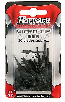 Harrows Softip Micro Spidser - 30 stk.