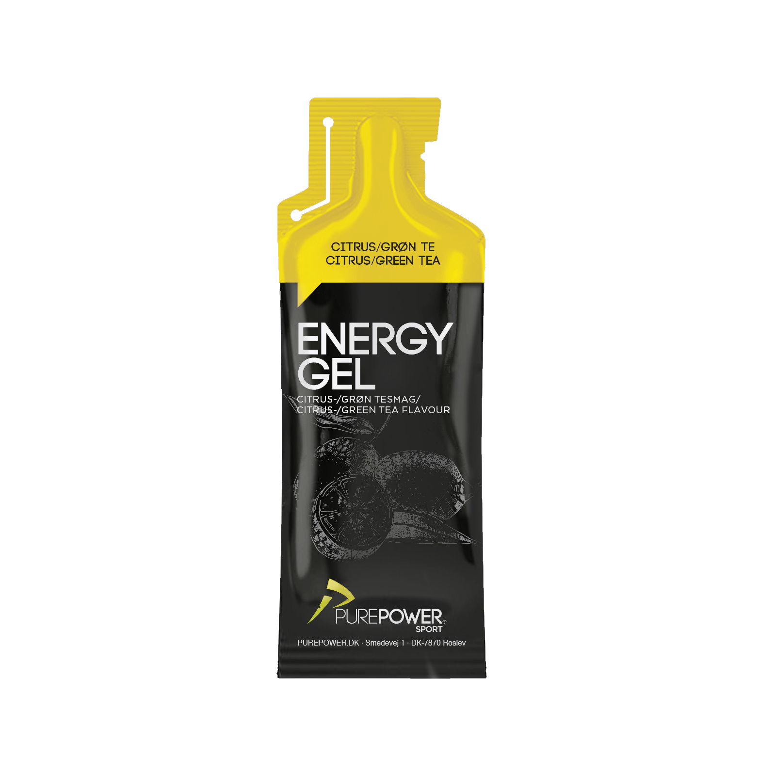 Energi Gel med Citrus og Grøn Te 40 G