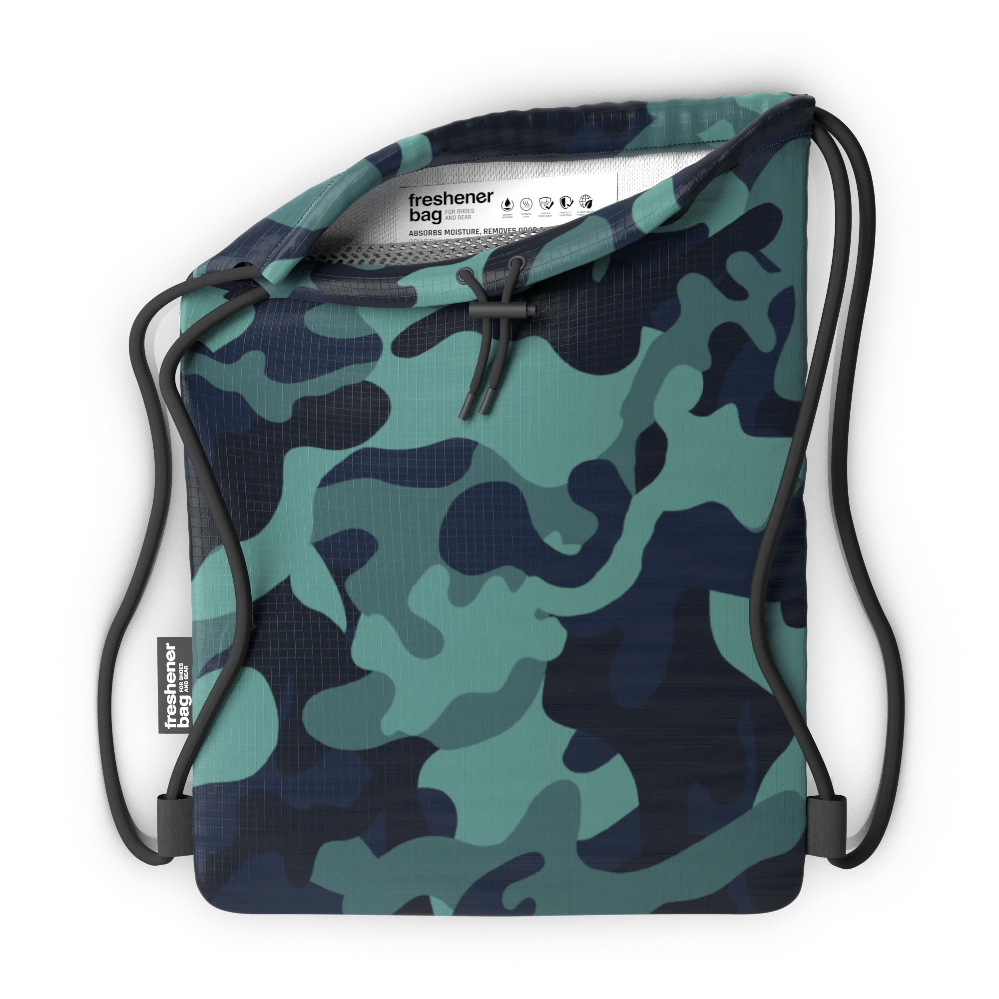 Smellwell - XL Luftrenser Taske - Camo Grøn