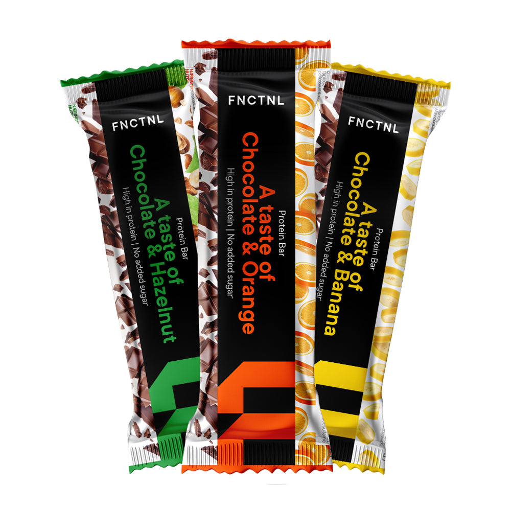 Funktionel Ernæring Proteinbar – Bland Selv 12x 55g