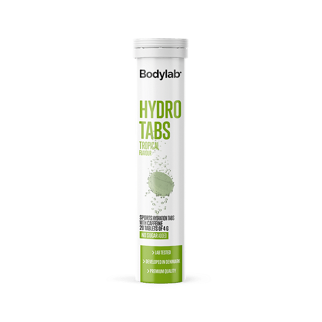 Bodylab Hydro Tabs 20 Stk - Tropisk Smag