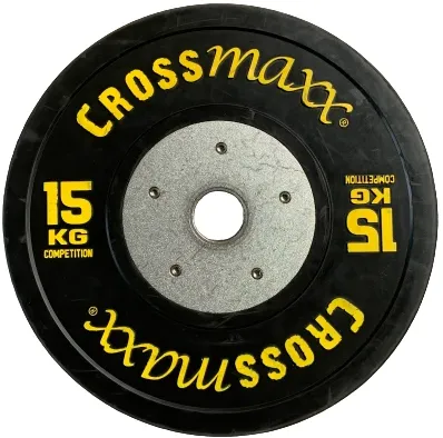 Crossmaxx Konkurrence Bumper Plade 15 Kg Sort