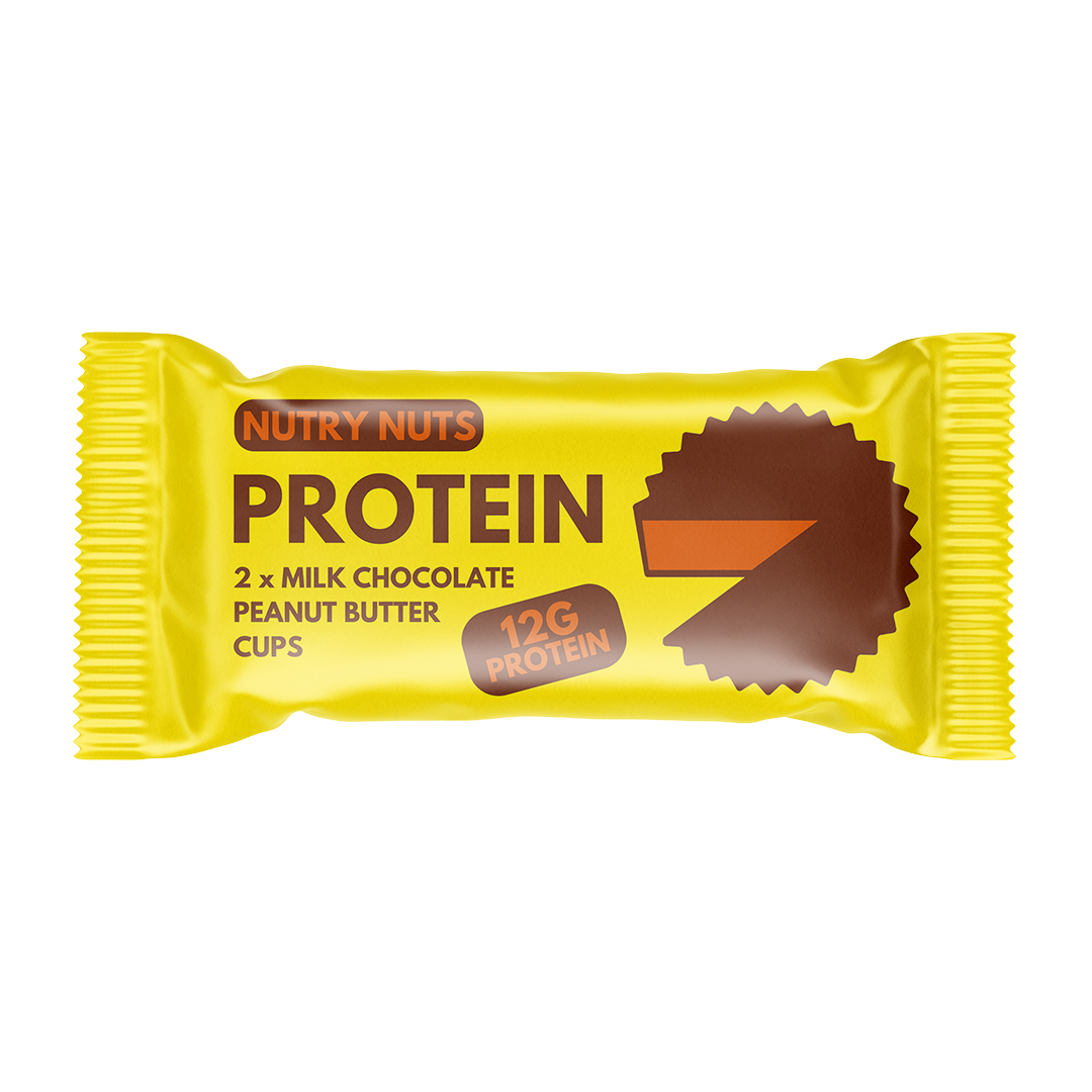 Nutry Nuts Peanutbutterkopper 42g - Mælkchokolade