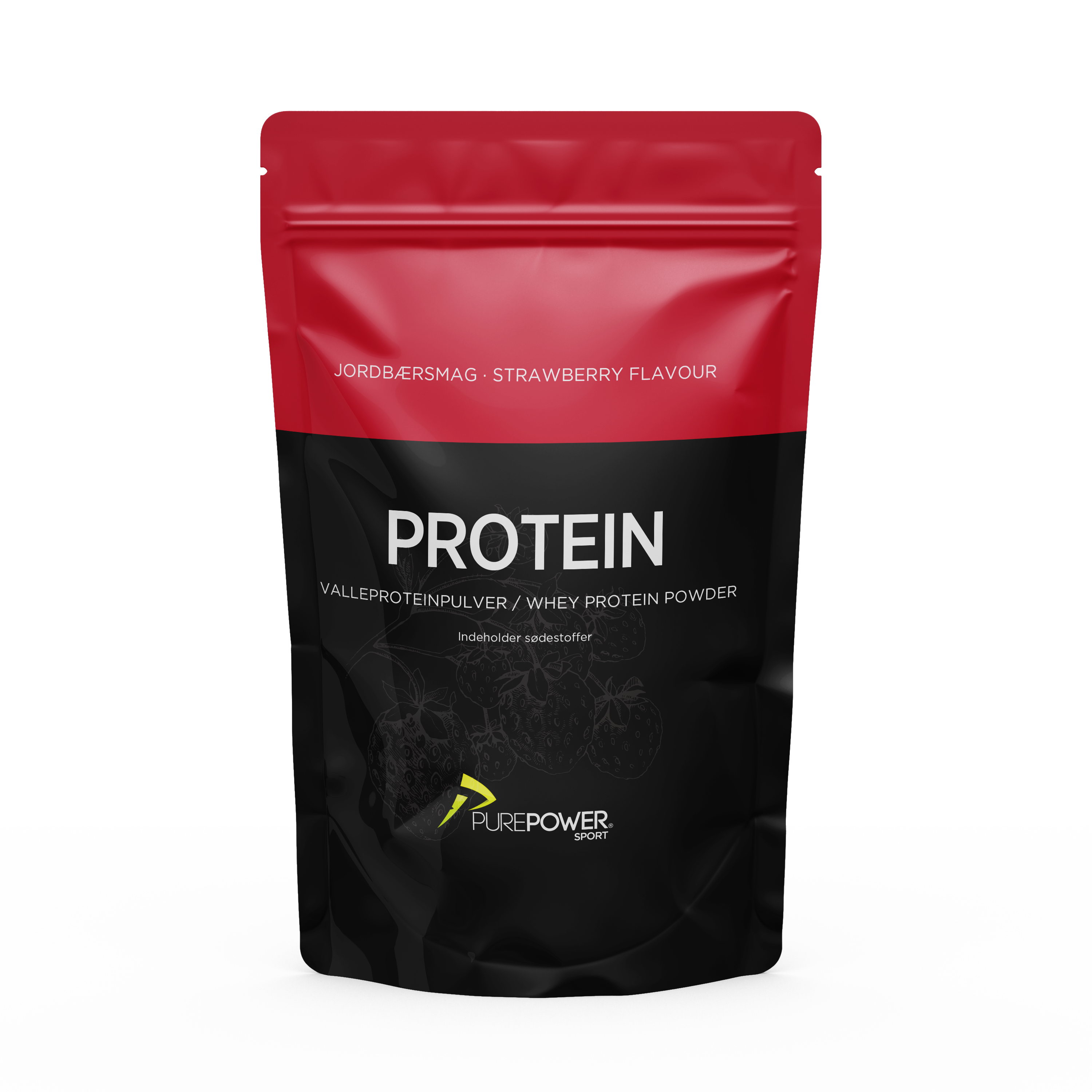 Jordbær Valleprotein 400g