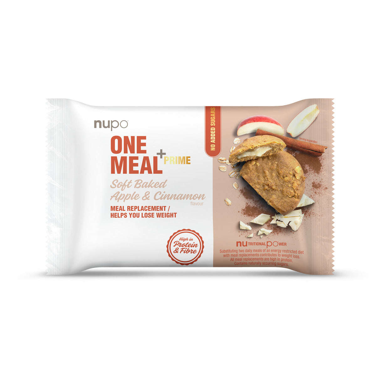 Nupo One Meal Prime 70g – Æble og Kanel