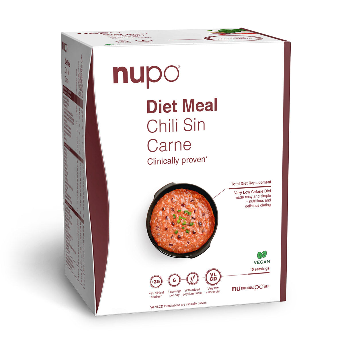 Nupo Diet Måltid 340g – Chili uden Kød