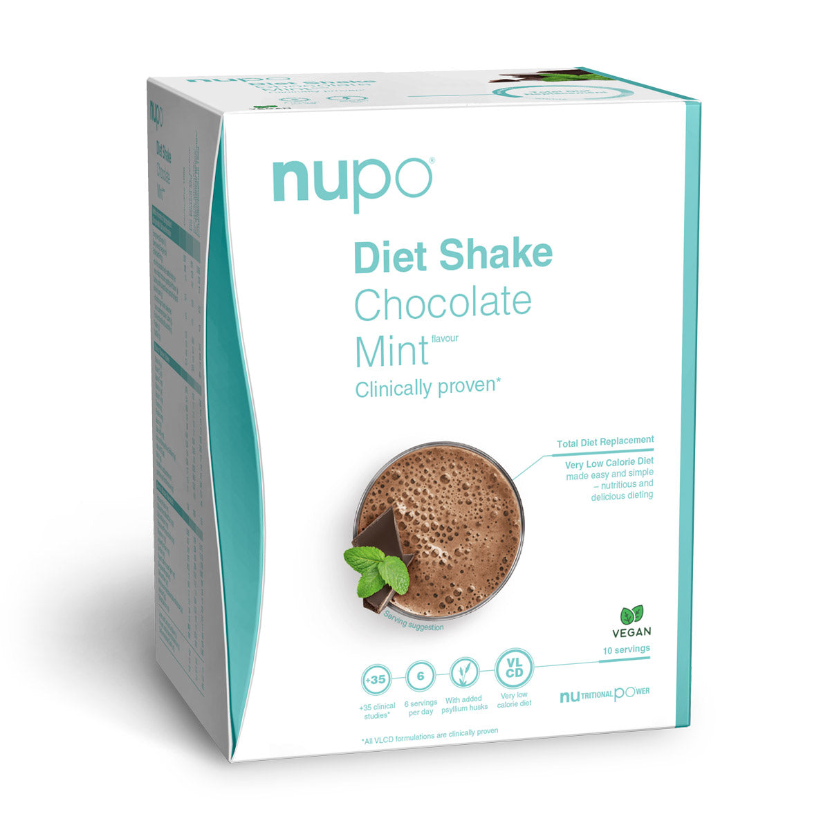 Nupo Diet Shake 320g – Chokolade Mynte