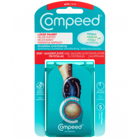 Compeed Sport Vabelplaster til Fodsåler