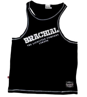 Brachial Tanktop Cool Sort/Hvid S