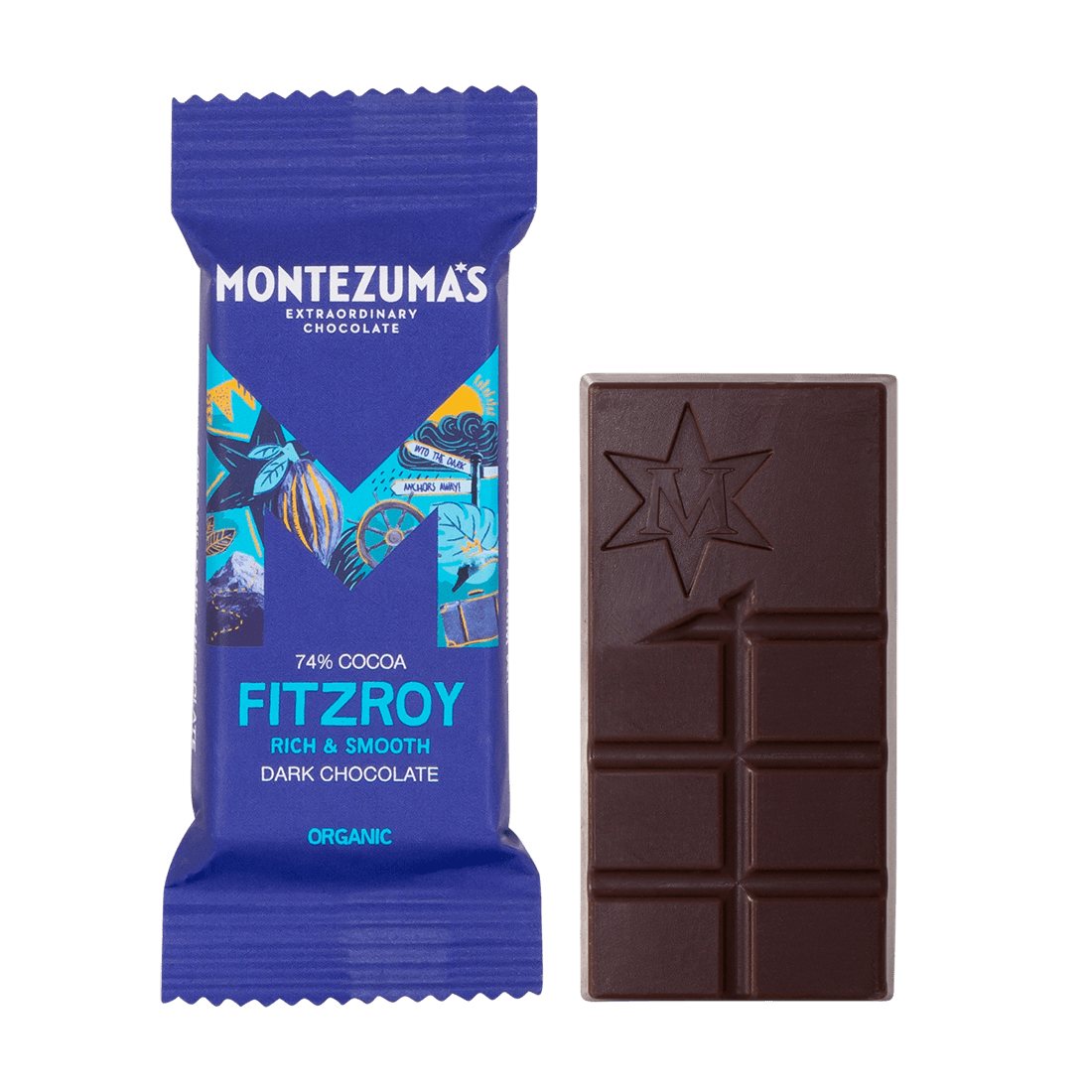 Montezumas Mini Bar - Meget Mørk Chokolade