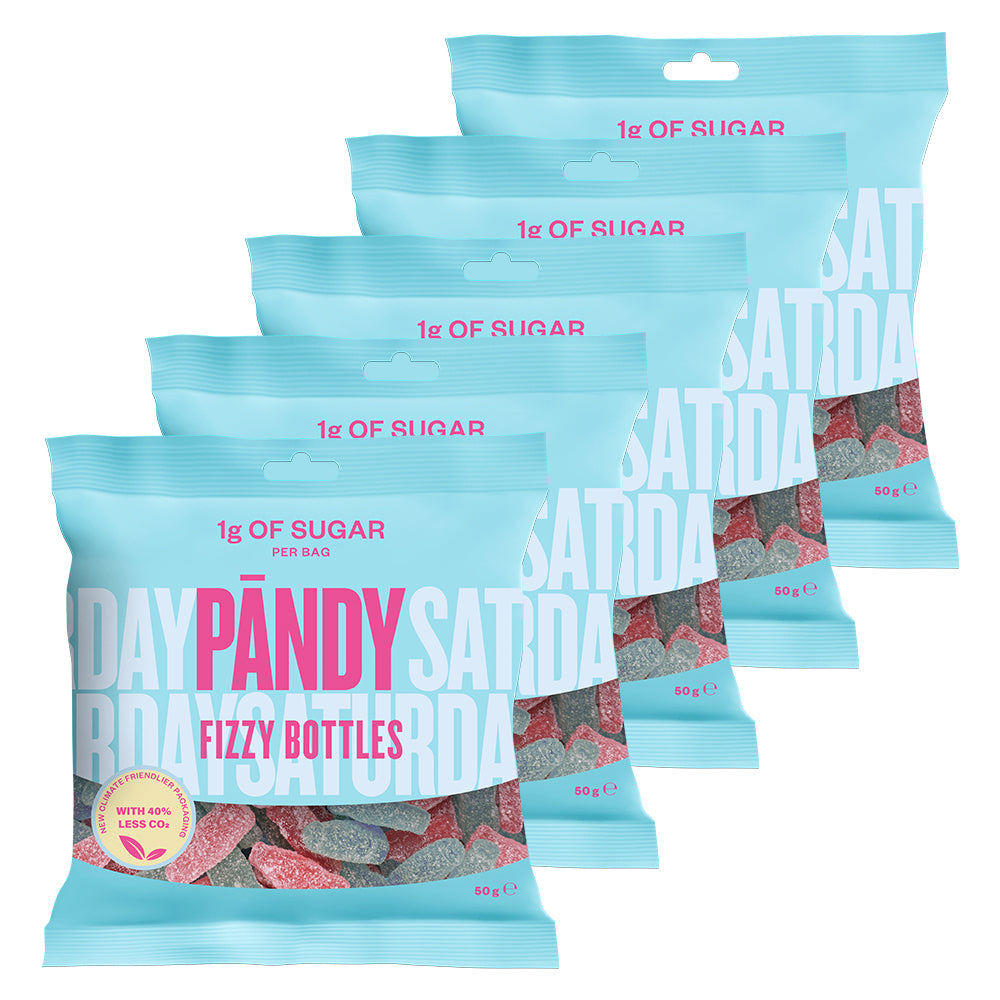 Pandy Candy - Sprudlende Flasker 6x50g