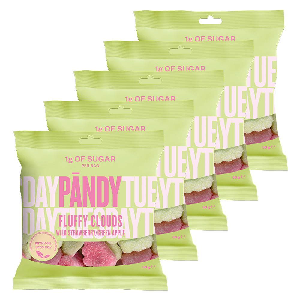 Pandy Candy – Fluffy Clouds 6x50g Slik