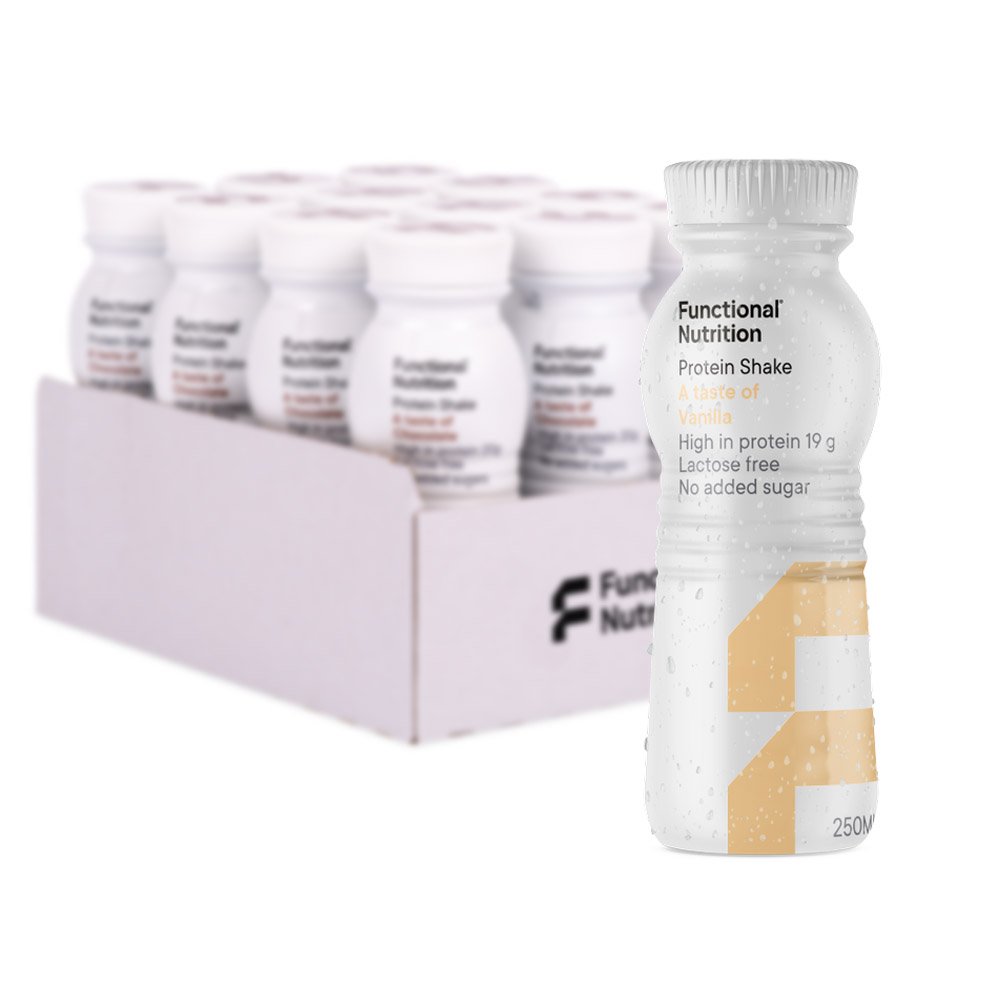 Funktionel Ernæring Proteinshake Vanilje - 12x 250ml