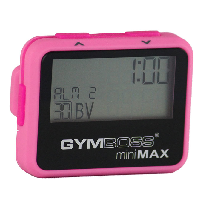 Gymboss Minimax Interval Timer i Pink