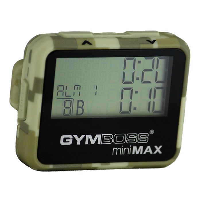 Gymboss Minimax Interval Timer - Kamuflage