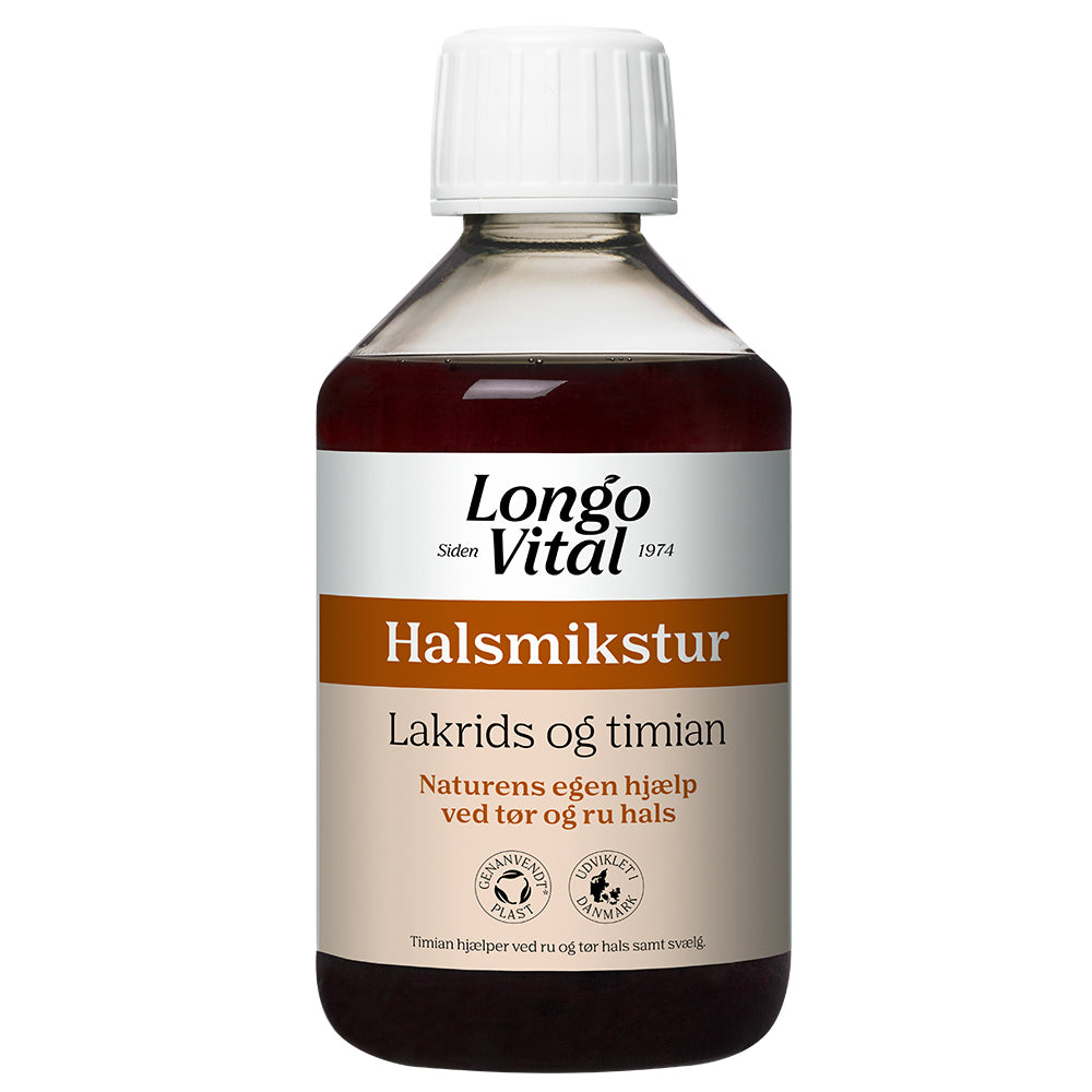 Halsmikstur fra Longo Vital 250 ml