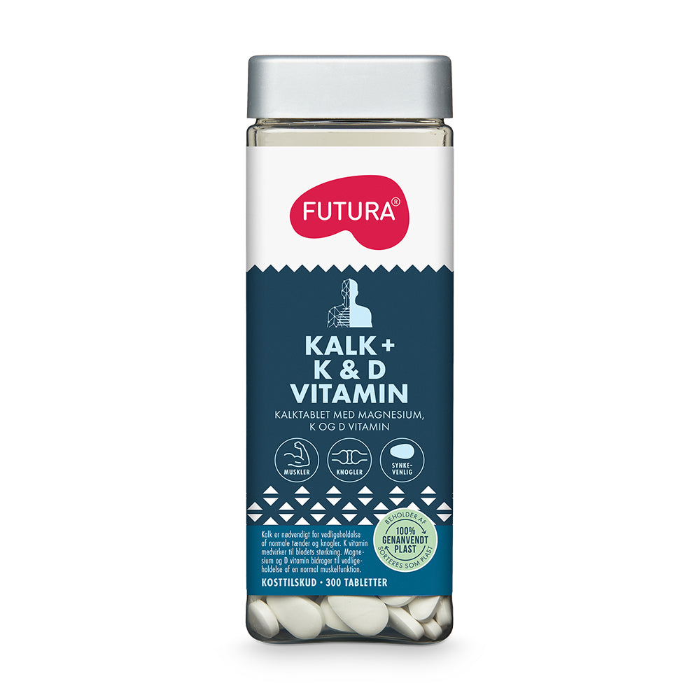 Futura Kalk K D Vitamin 300 Tabletter