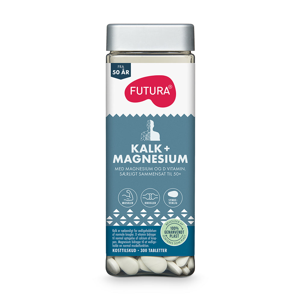 Futura Kalk og Magnesium 300 Tabletter