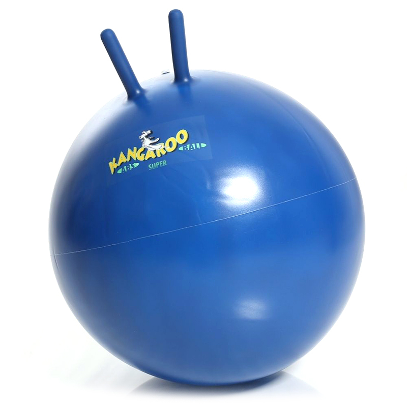 Kangaroo Junior Hoppebold Blå - 45 Cm