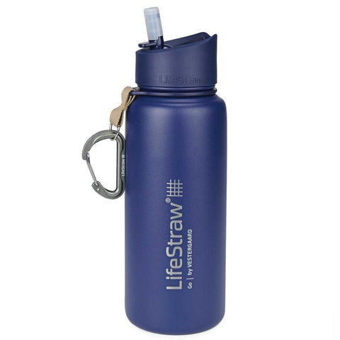 Lifestraw Termoflaske med Vandfilter Blå 0,7 L