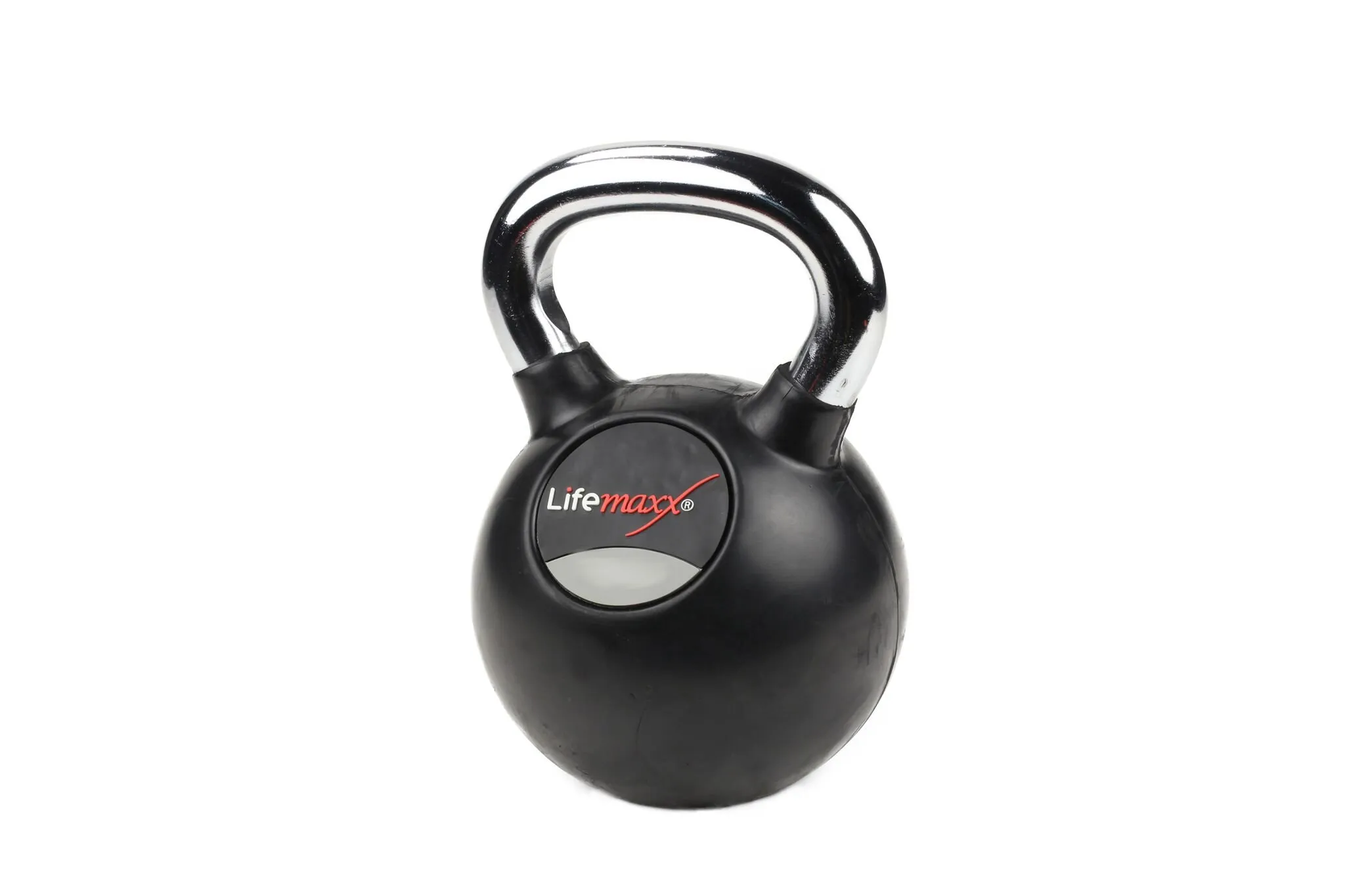 Lifemaxx Gummibelastet Kettlebell 16 Kg