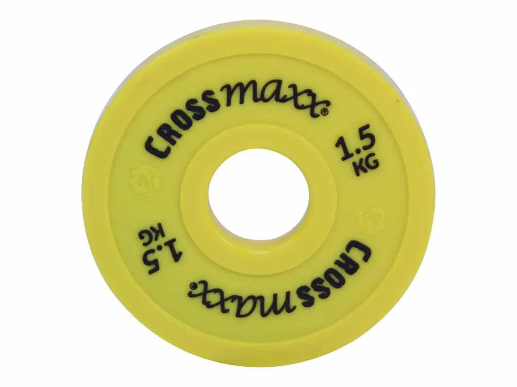 Crossmaxx Elite Fractional Vægtskive 15 Kg Yellow