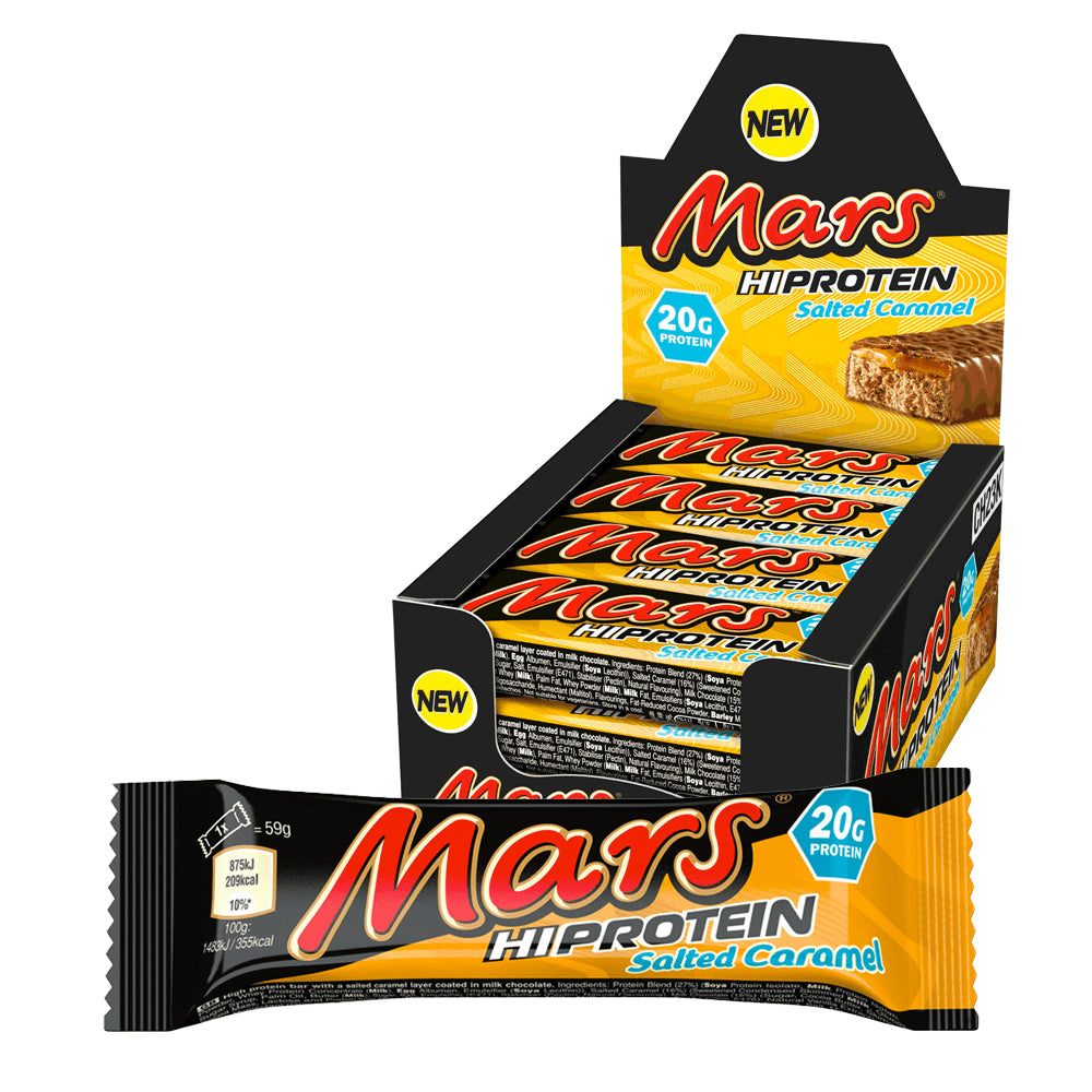 Mars Hi Protein Bar - Saltet Karamel 12x 59g